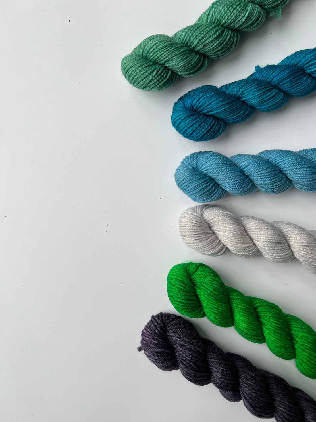 Sysleriget Cashmere Sock | Ocean Mini Skeins