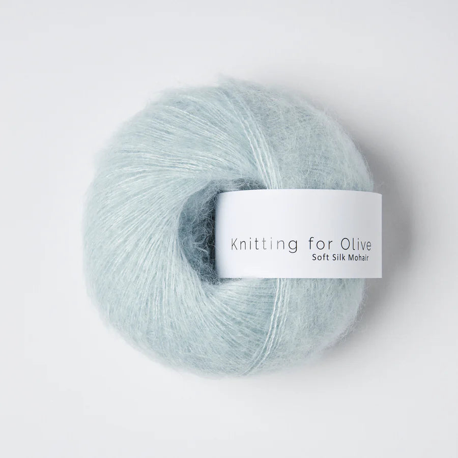 Knitting for Olive | Soft Silk Mohair Isblå