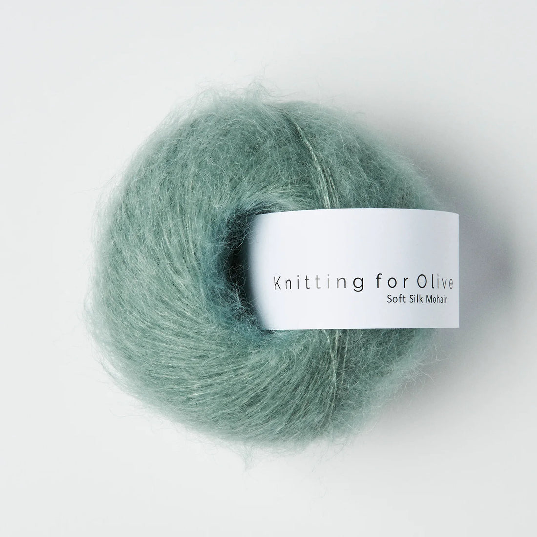 Knitting for Olive | Soft Silk Mohair Støvet Aqua
