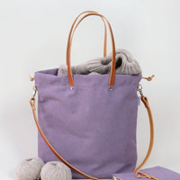 Minuk | Knitted bag - Taupe