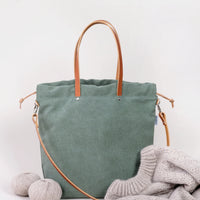 Minuk | Knitted bag - Taupe