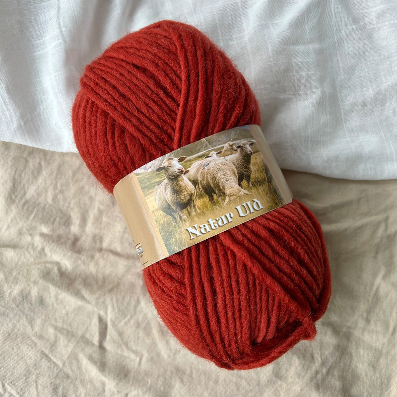 Heart yarn - Natural wool