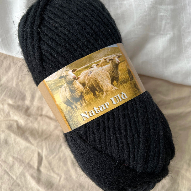 Heart yarn - Natural wool