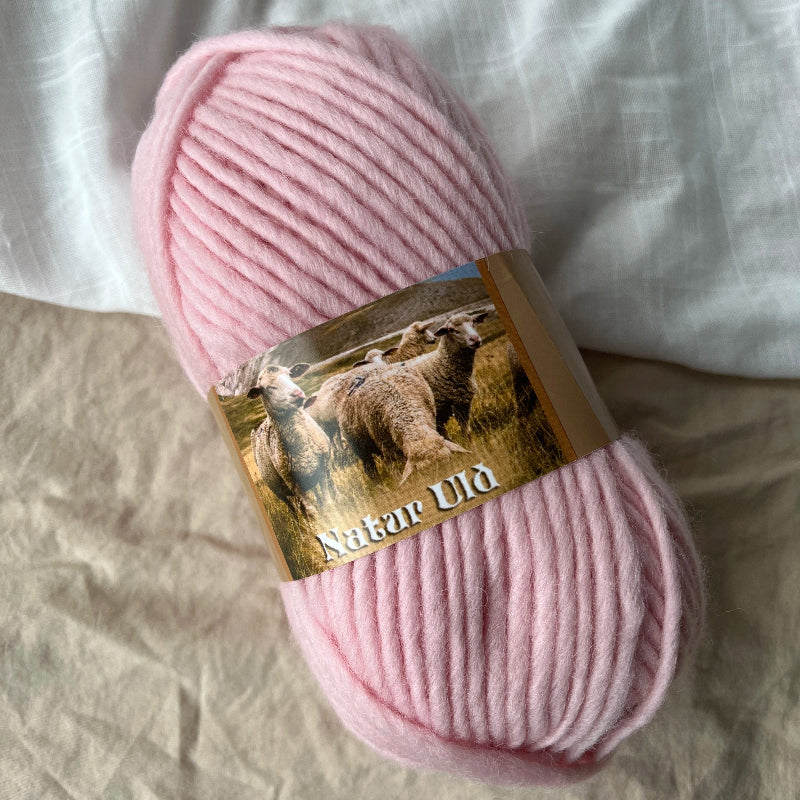 Heart yarn - Natural wool