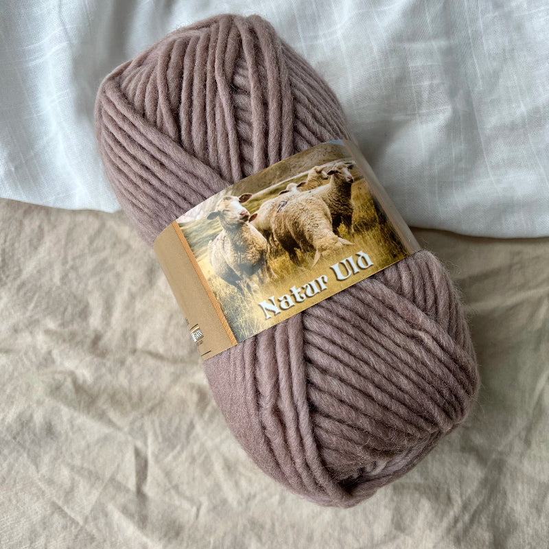 Heart yarn - Natural wool