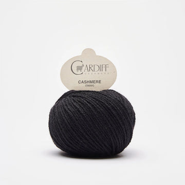 Cardiff Cashmere | Cashmere Classic Nero 516