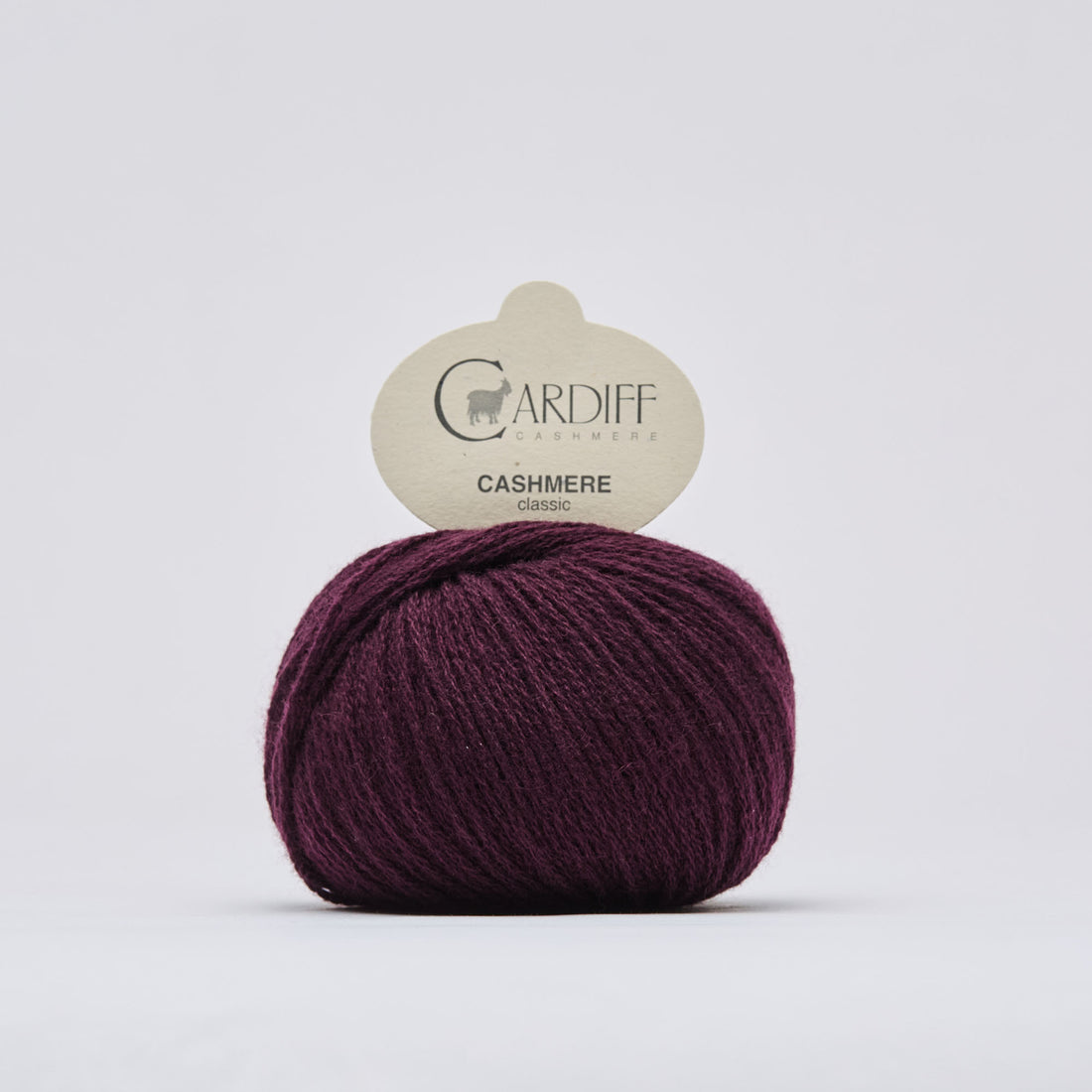 Cardiff Cashmere | Cashmere Classic 741 Shiraz