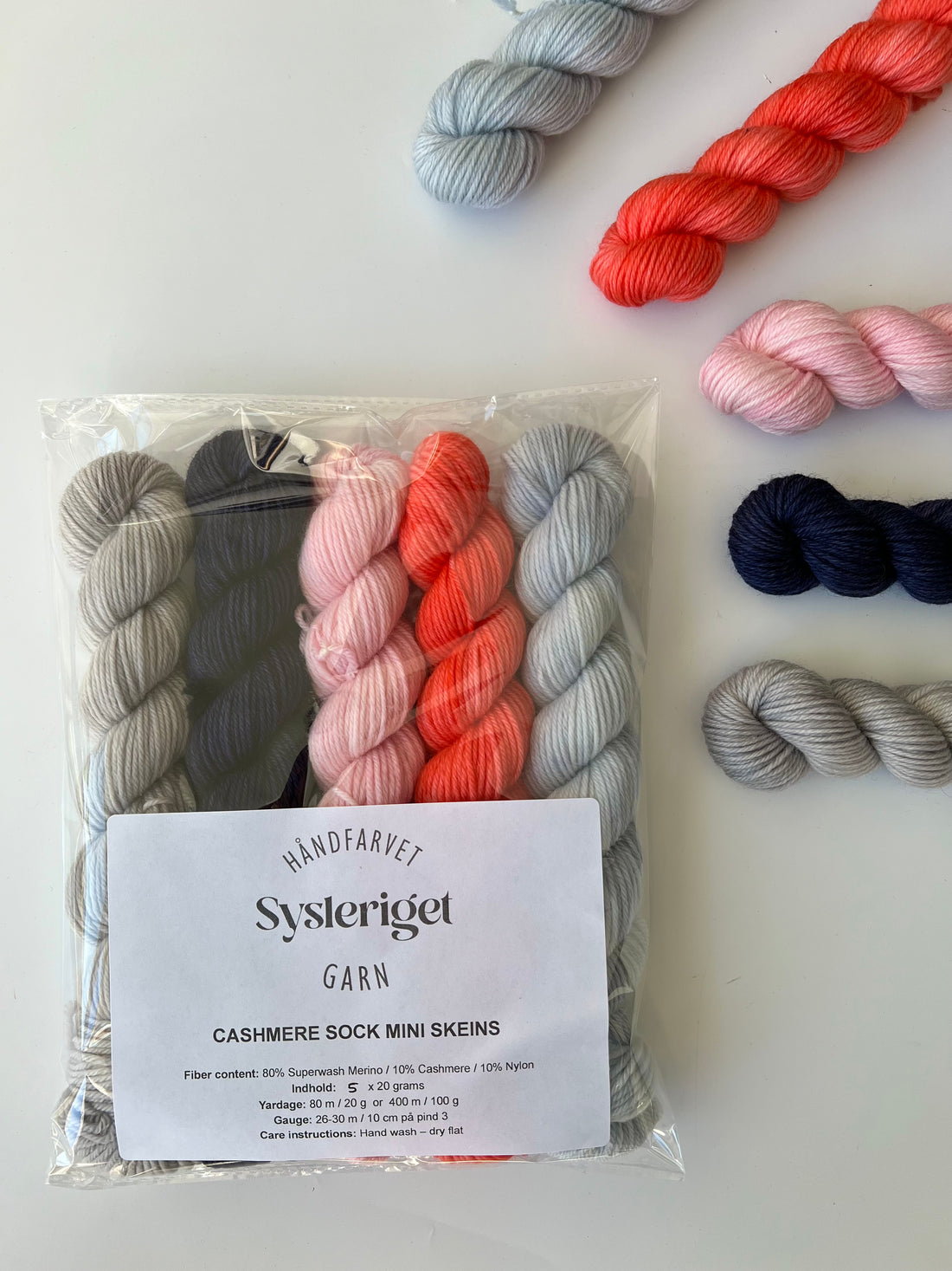 Sysleriget Cashmere Sock | Another of Marie's Magical Mini Skeins