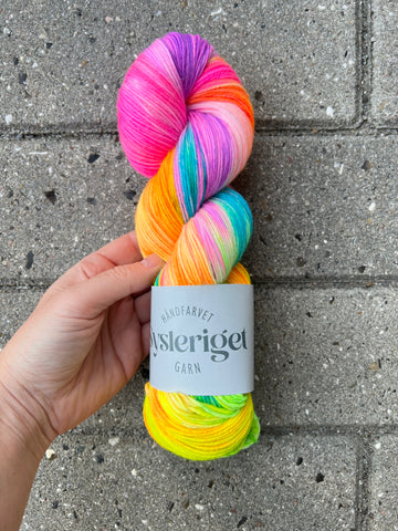 Sysleriget Sock | Neon Rainbow