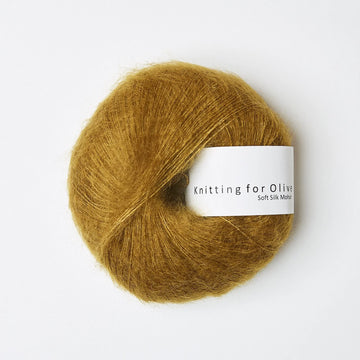 Knitting for Olive | Soft Silk Mohair Mørk Sennep