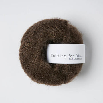 Knitting for Olive | Soft Silk Mohair Brun Bjørn