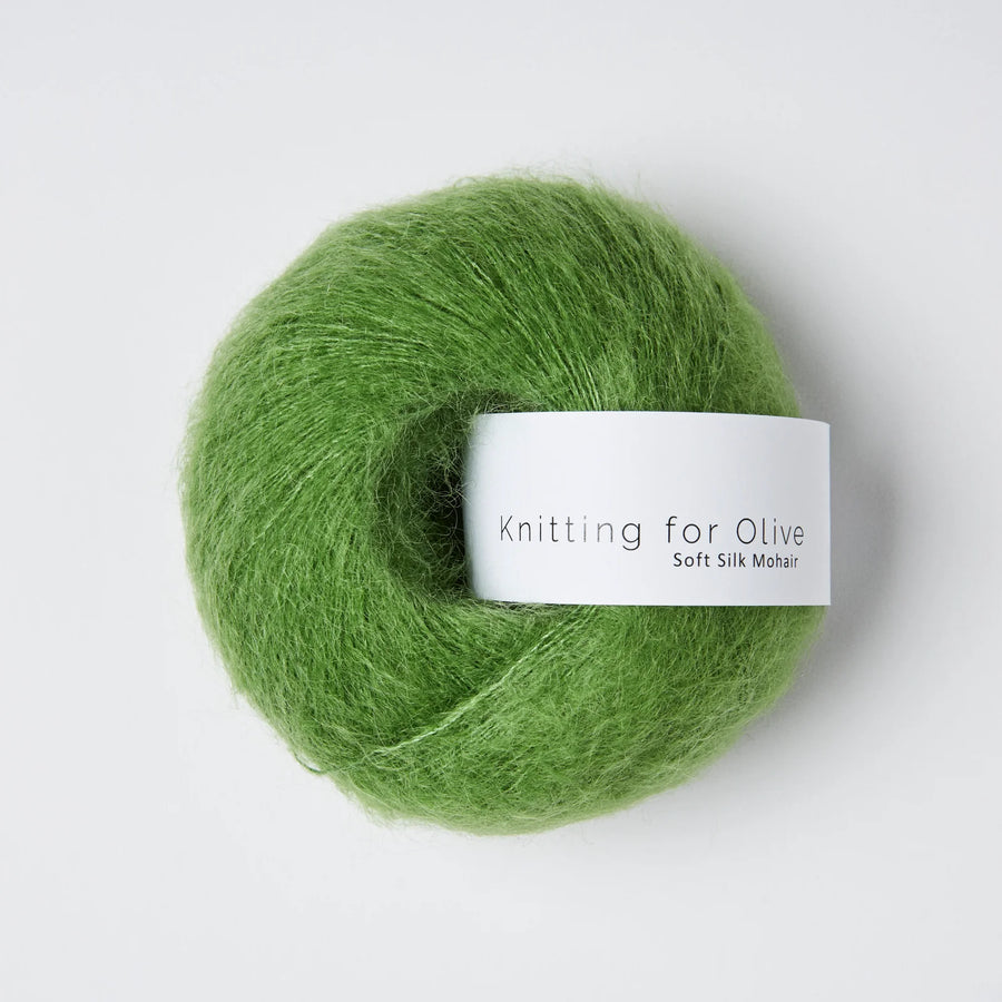 Knitting for Olive | Soft Silk Mohair Kløvergrøn