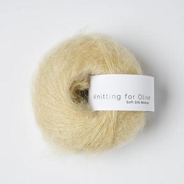 Knitting for Olive | Soft Silk Mohair Støvet Banan