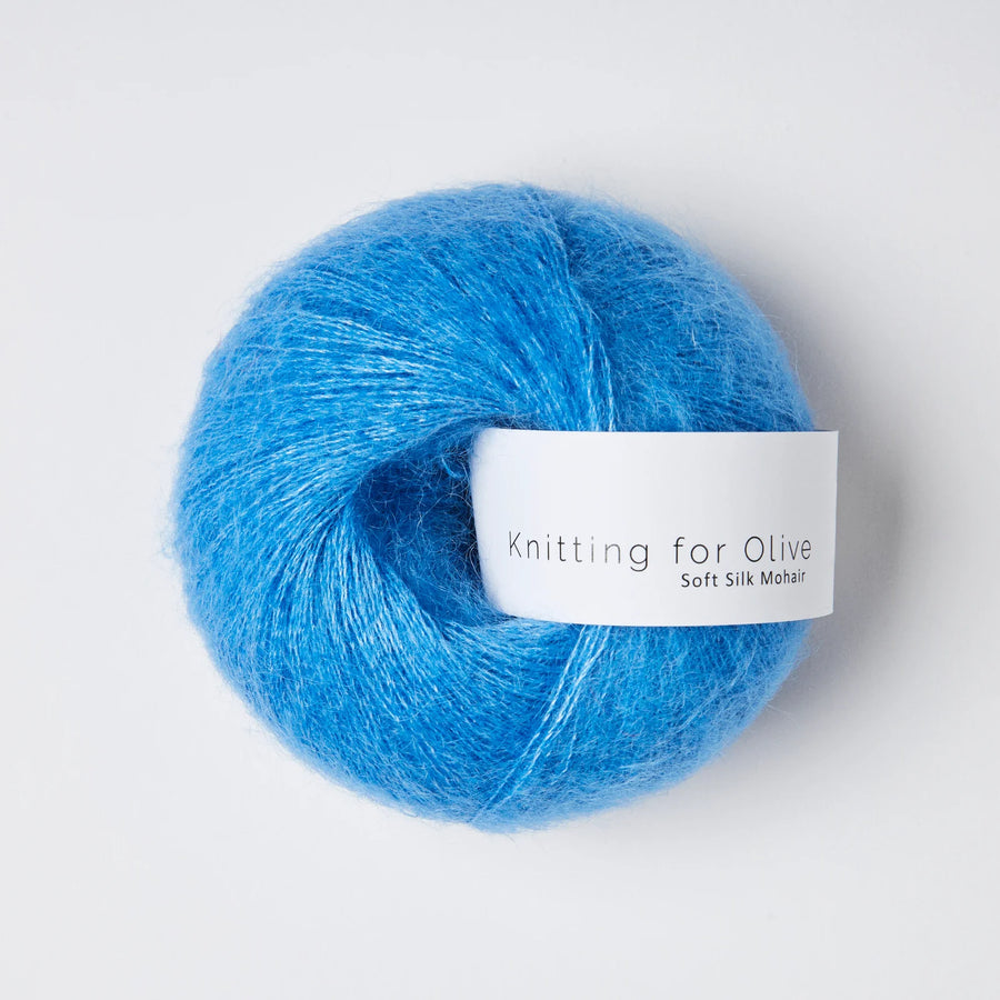Knitting for Olive | Soft Silk Mohair Valmueblå