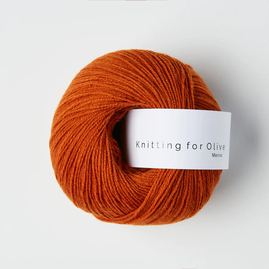 Knitting for Olive | Merino Brændt Orange