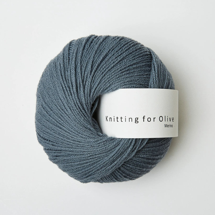 Knitting for Olive | Merino Støvet Petroleumsblå