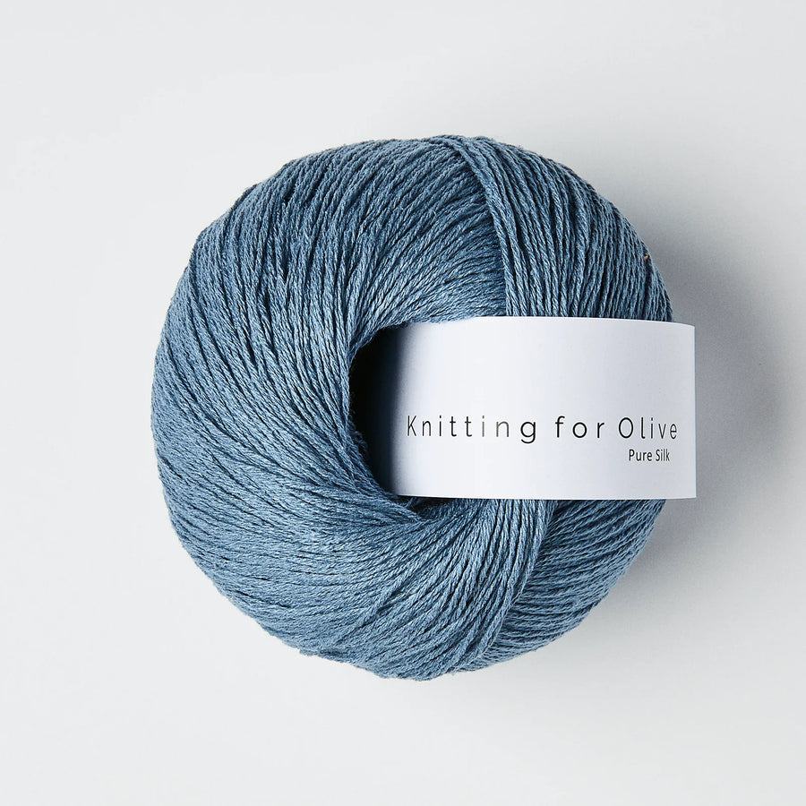 Knitting for Olive | Pure Silk Dueblå
