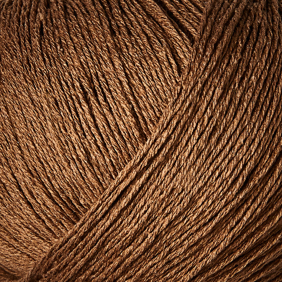 Knitting for Olive | Pure Silk Mørk Cognac