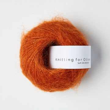 Knitting for Olive | Soft Silk Mohair Brændt Orange