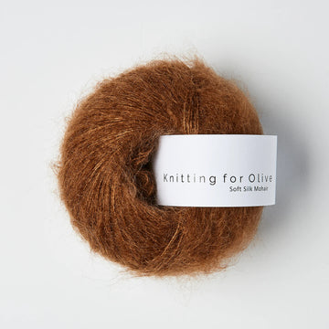 Knitting for Olive | Soft Silk Mohair Mørn Cognac