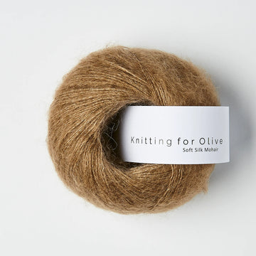Knitting for Olive | Soft Silk Mohair Nøddebrun
