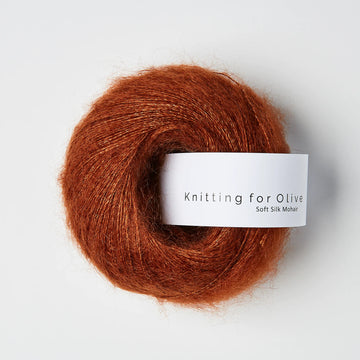 Knitting for Olive | Soft Silk Mohair Rust