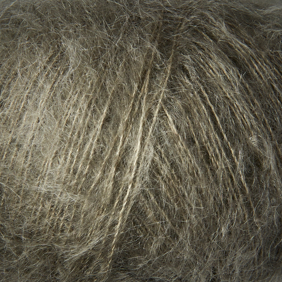 Knitting for Olive | Soft Silk Mohair Støvet Elg
