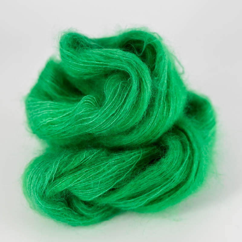 Sysleriget Silk Mohair | Emerald Green