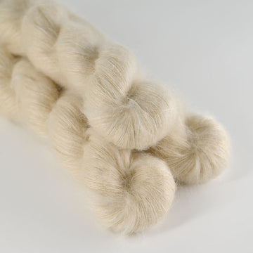 Sysleriget Silk Mohair | Ufarvet