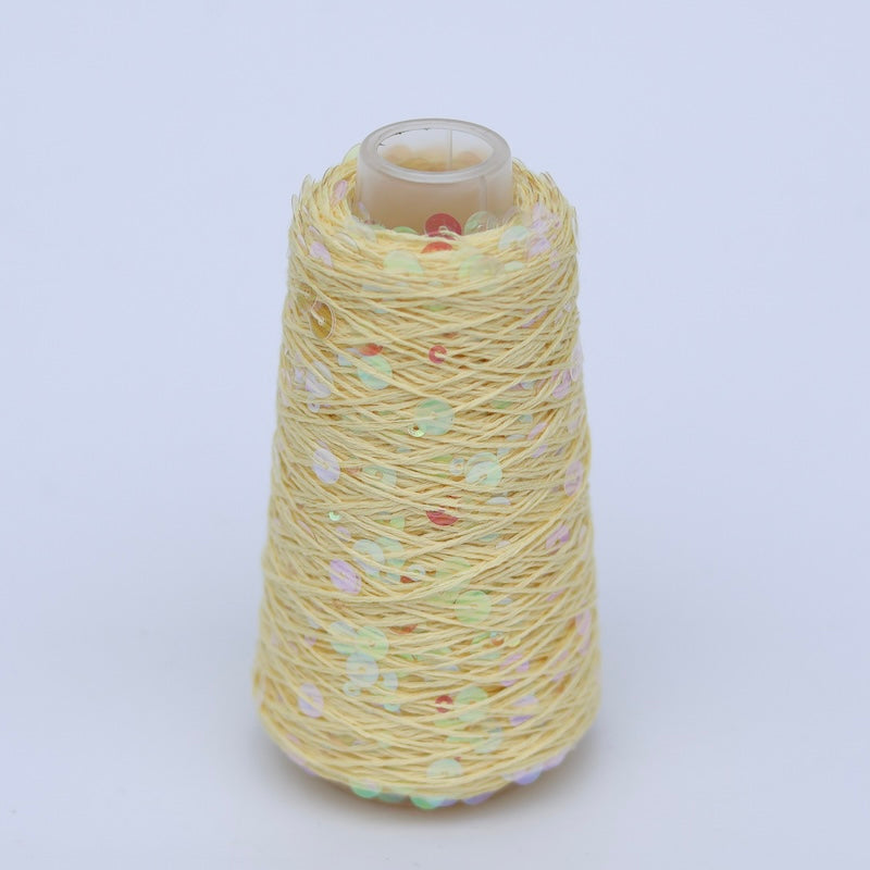 Sysleriget | Sequins Lys Gul Fv. 130