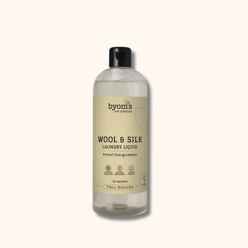 Byoms | Wool & Silk, Laundry Liquid, Fleur Blanche