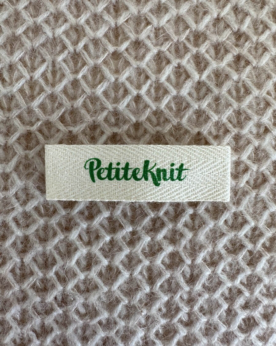 PetiteKnit | Label - PetiteKnit, Statement Green