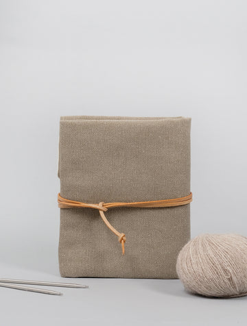 Minuk | Knitting needle case - Taupe